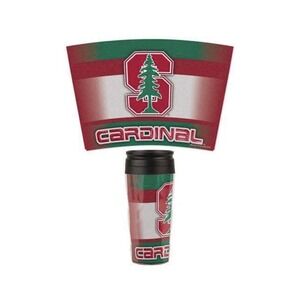 Brand New Wincraft Stanford Cardinal 16oz Plastic Travel Mug Tumbler NCAA